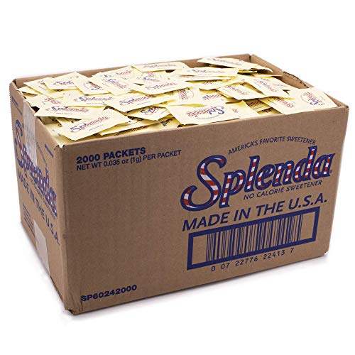 Splenda No Calorie Sweetener, 2000 Count