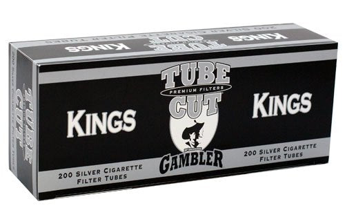 Gambler Tube Silv Kg 200ct 5 Per Box