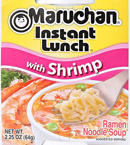 Maruchan Instant Lunch with Shrimp Ramen Noodles with Vegetables 2.25 oz