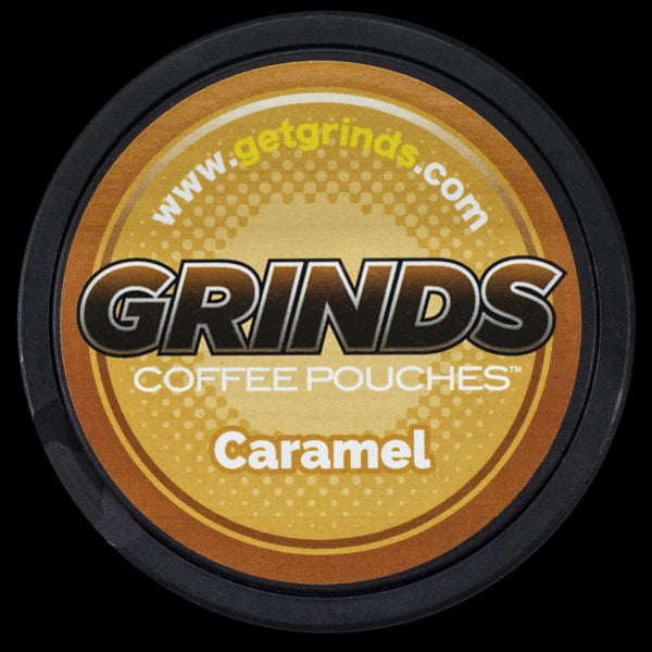 GRINDS CARAMEL POUCHES (1-Can)