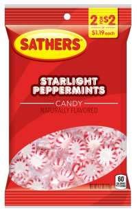 Sathers Starlight Peppermints 4.2 oz (12 count)