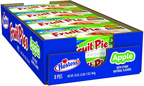 Hostess Fruit Pies, Apple, 4.5 Ounce, 8 Count Box