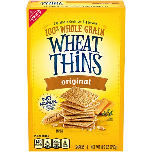 Wheat Thins Original Whole Grain Wheat Crackers, 8.5 Oz, 1Count