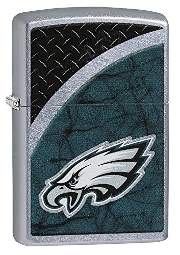 Zippo NFL Philadelphia Eagles Street Chrome Pocket Lighter