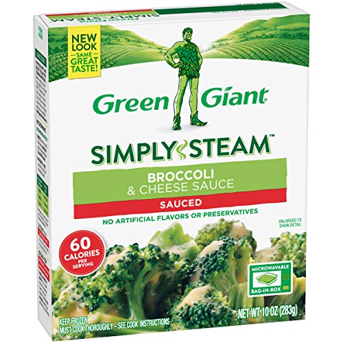 Green Giant, Broccoli and cheese sauce, 10 oz (Frozen)