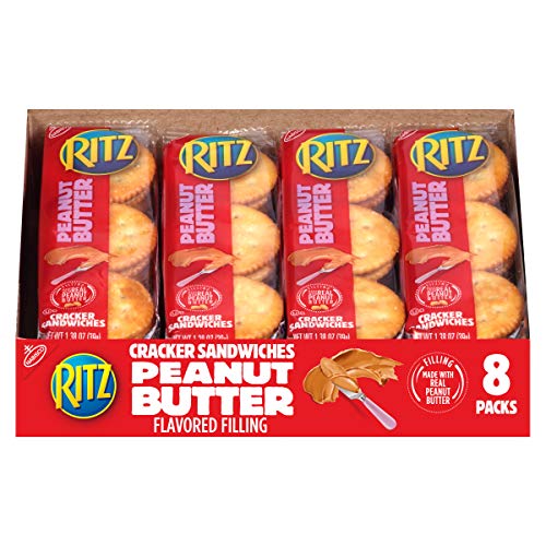 RITZ Peanut Butter Sandwich Crackers 1.38 oz (8-Packs)