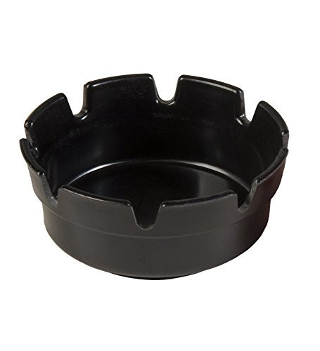 Update International (AST-4BK) 4 1/4" Plastic Ash Tray