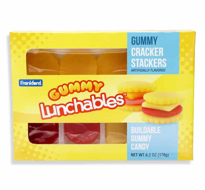 Kraft Gummy Lunchables Cracker Stacker 6.2 oz-18 Pack