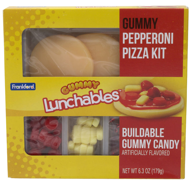 Kraft Gummy Lunchables Pizza 6.3 oz-18 Pack