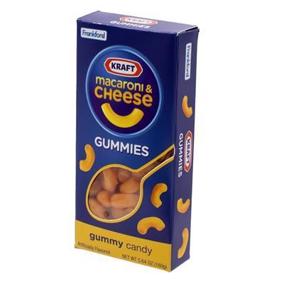 Kraft Gummies Macaroni and Cheese Gummy Candy 5.34 oz (Pack of 8)