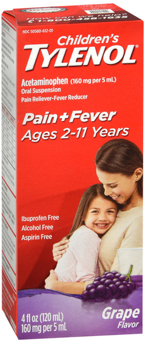 Tylenol Children Cold Cough Nose Grp 4 oz 1 Per Bottle