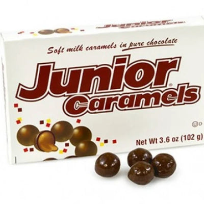 Junior Caramels Chocolate Candy Theater Box, 3.5 oz